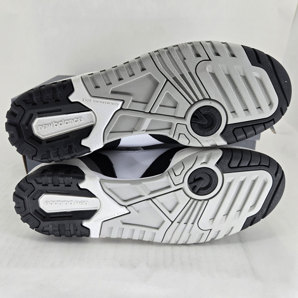 New Balance 550 White Black GSB550CA Kids Boys Size 7 Sneakers New in Box - Picture 6 of 12